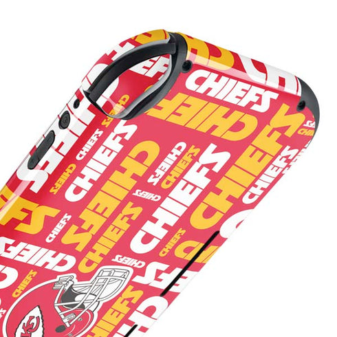 NFL Kansas City Chiefs Red Blast Nintendo Switch Lite Skin